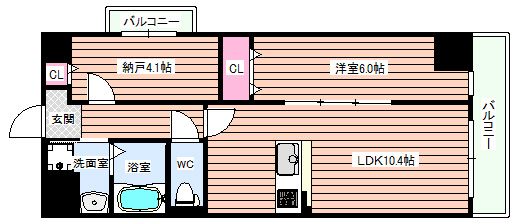 【間取り】 | アーバンパーク新大阪