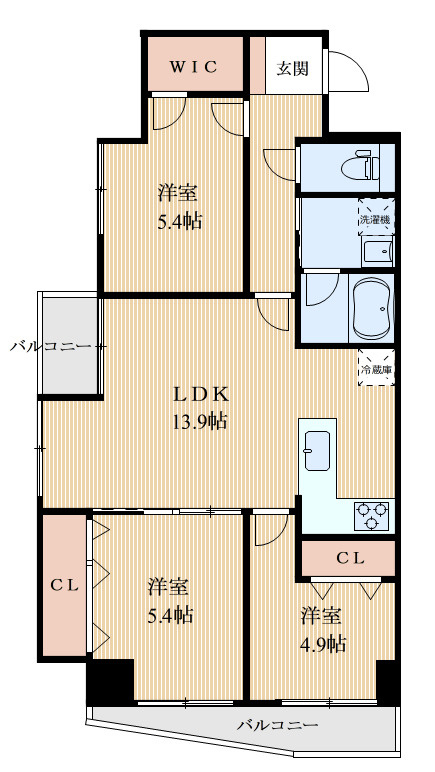 【間取り】