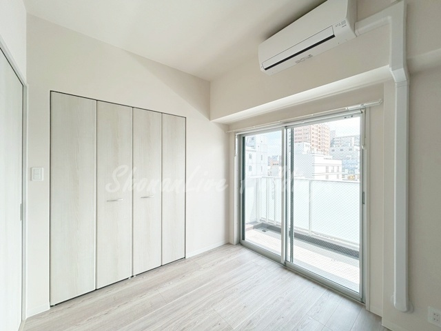 平塚市明石町の賃貸マンションの寝室