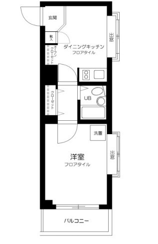 ラ・レジダンス・ド・ラフィネの間取り