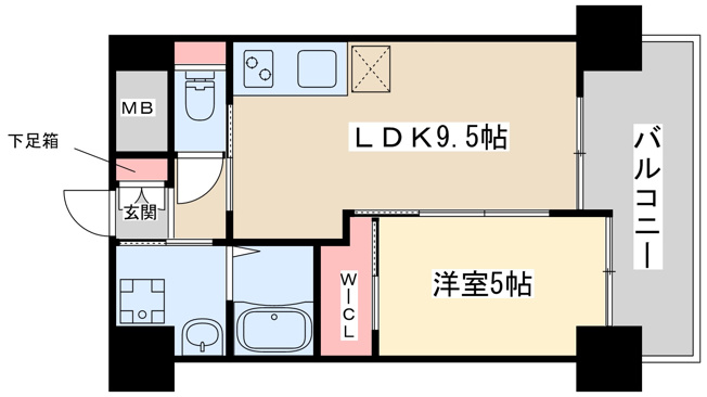 【間取り】 | ノルデンハイム江坂2