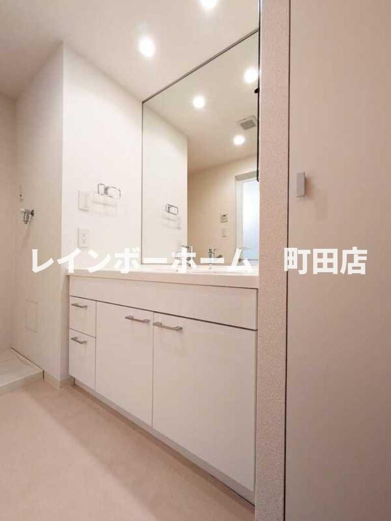 S-FORT横浜青葉台※初期費用分割後払いサービス利用可能物件の独立洗面台|※別号室参考写真