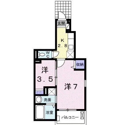 アビターレの間取り