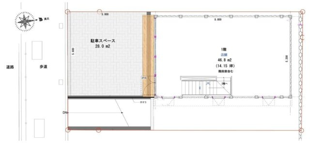フラミンゴ・スクウェアの間取り