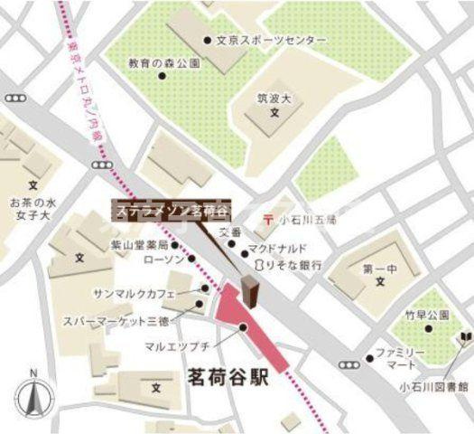 ステラメゾン茗荷谷の地図