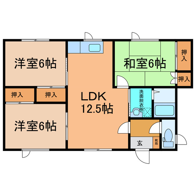 西25南3借家（45-5）