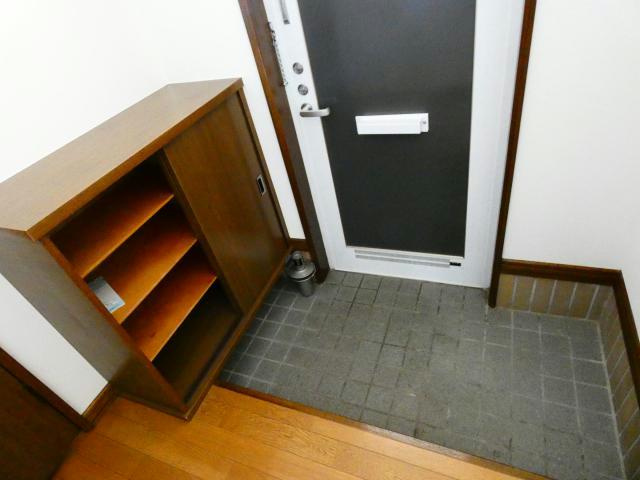 西25南3借家（45-5）の玄関