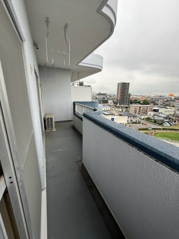 加納マンションのバルコニー