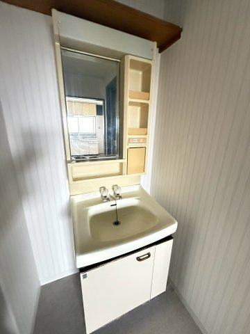加納マンションの洗面所