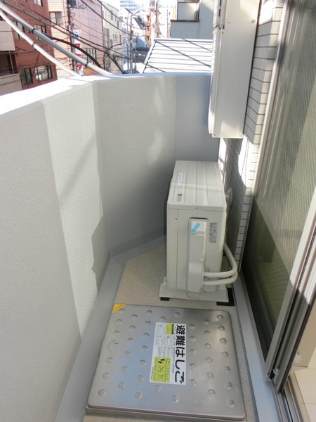 グランヴァン深川木場のバルコニー