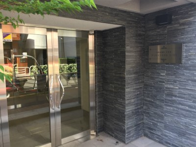 グランヴァン深川木場のエントランス