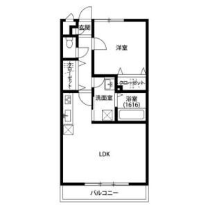 アンプルール リーブル 悠Ⅱ　　　刈谷市近郊の賃貸はクラスホームの間取り