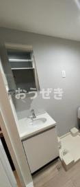 Ａｉｒ　Ｔｏｗｅｒ　Ｎｉｐｐｏｒｉ　Ｂ棟の洗面所