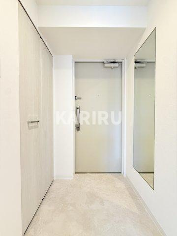 クレリア新深江の玄関