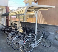 屋根付き駐輪場