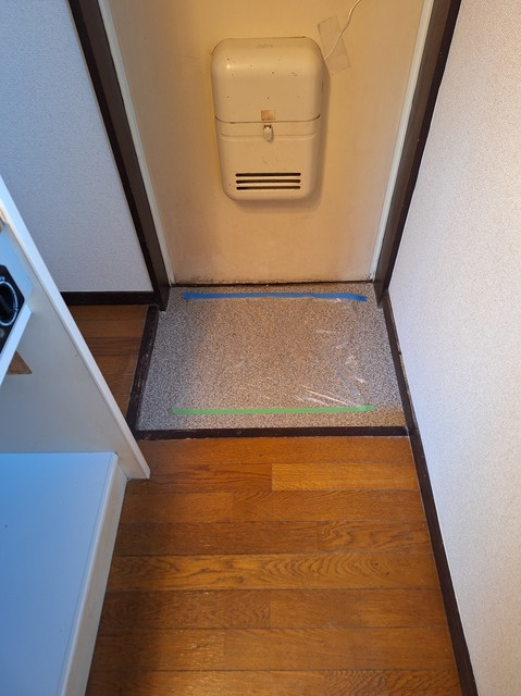 エステートハイツの玄関