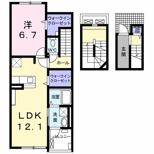 【間取り】 | アルカンシェル暁