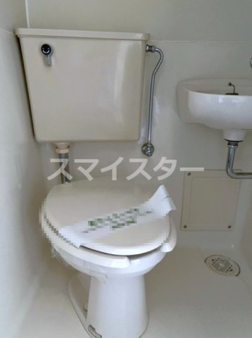 日野市程久保２丁目のアパートのトイレ