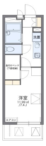 代表的な間取のため実際の間取とは異なる場合があります