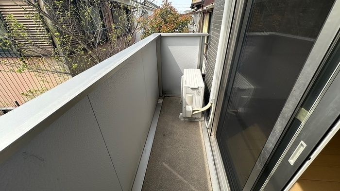 ベルエア　ウエストのバルコニー
