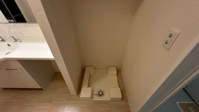 ベルエア　ウエストの洗面所