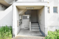 落ち着いたエントランスです