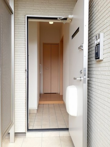 きれいな玄関です