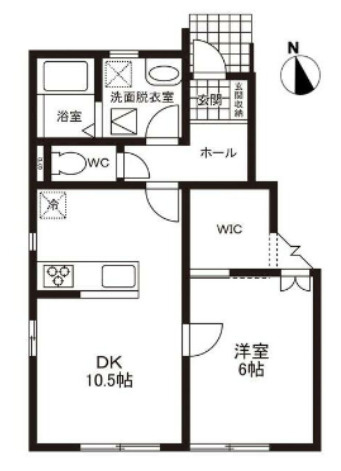 遙の間取り