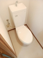 トイレもきれいです