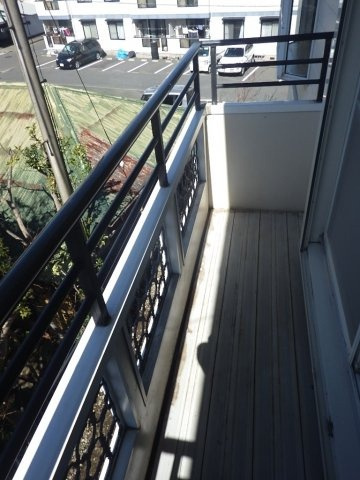 陽当たり良好なバルコニーです