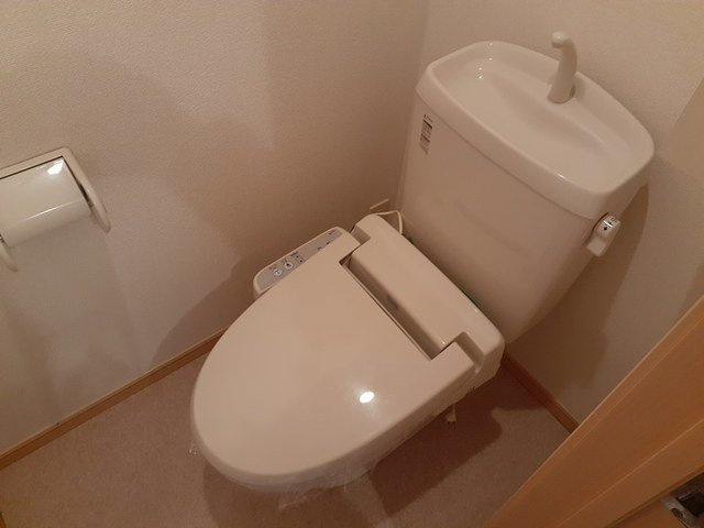トイレもきれいです