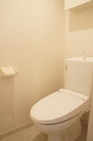 清潔感のあるトイレです