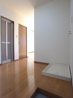 シンプルで使いやすい玄関です