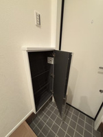 ゆったりとした玄関です