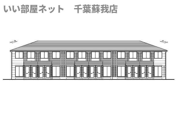 （仮称）市原市青柳新築アパート②（米本運送有限会社）様の外観