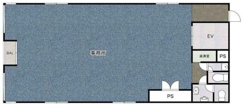 タツト・建設ビルの間取り