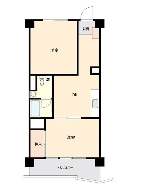 四谷コーエイマンションの間取り