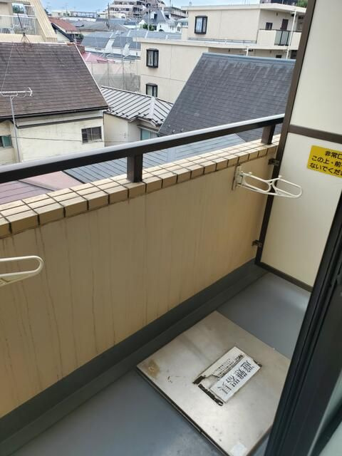 ハイタウン南馬込のバルコニー