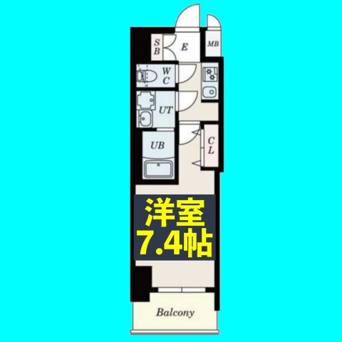 S-RESIDENCE庄内通Northの間取り