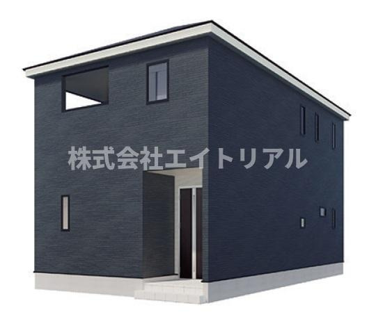 可児市下恵土　第9　新築戸建　全4棟の外観パース|外観イメージ