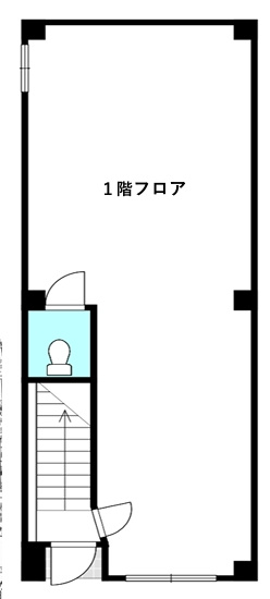 中崎１丁目店舗事務所の間取り
