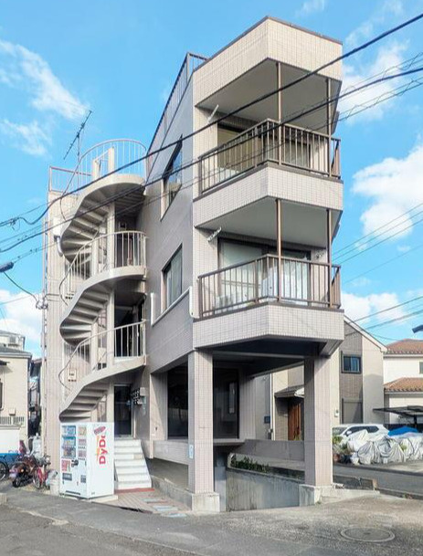 国立市谷保６丁目の賃貸マンションの外観
