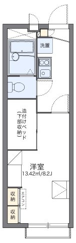 代表的な間取のため実際の間取とは異なる場合があります