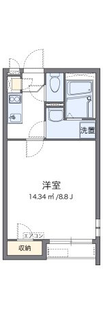 代表的な間取のため実際の間取とは異なる場合があります