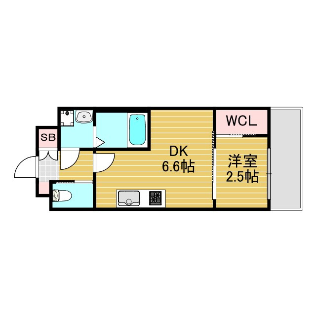 セレニテ三国プリエの間取り