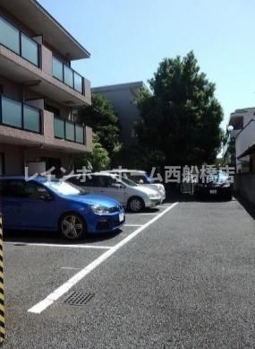 トゥールヌソルの駐車場