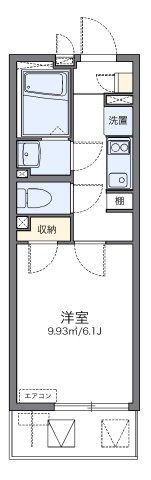代表的な間取のため実際の間取とは異なる場合があります