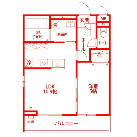 リコルテKの間取り