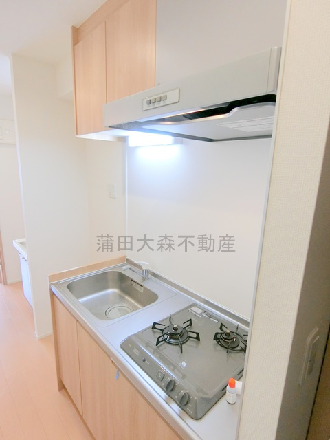 Casa de Paz Kamataのキッチン|2口ガスキッチン