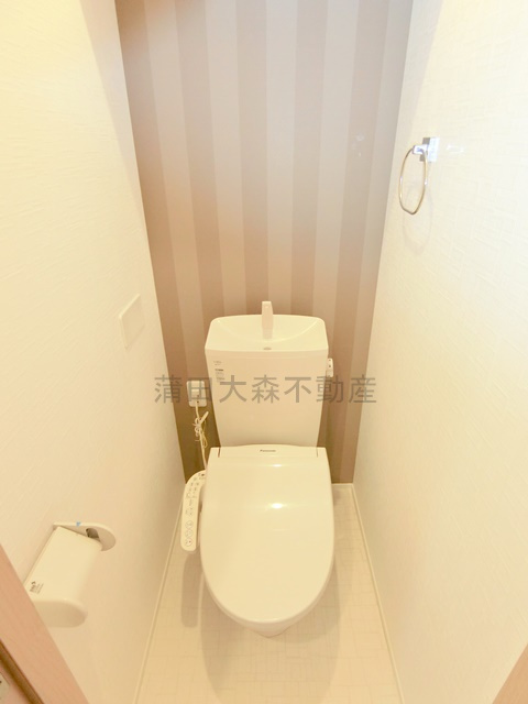 Casa de Paz Kamataのトイレ|温水洗浄便座付きのトイレ
